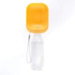 Bebebouro Portátil para Pets com Encaixe para Garrafas amarelo - Oikos Animal