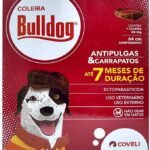 Coleira Coveli Antipulga BullDog - 64cm