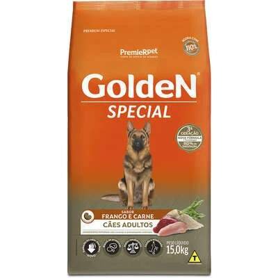 Ração Golden Special para Cães Adultos Sabor Frango e Carne 15kg