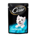 Ração Úmida Cesar para Cães Adultos - Sabor Cordeiro Assado 85g