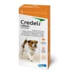 Antipulgas Credeli 225mg para Cães de 5,5 a 11kg - Eficaz Contra Pulgas e Carrapatos