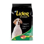 Ração Líder para Cães Adultos Sabor Carne com Vegetais 15kg