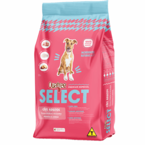 Ração Seca Quatree Select Frango e Arroz Cães Adultos Raças Médias e Grandes 15kg