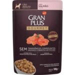 Ração Úmida GranPlus Menu Sachê Salmão para Cães Adultos 100g