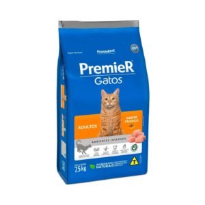 Ração Premier Ambientes Internos para Gatos Adultos Sabor Frango 7,5 kg