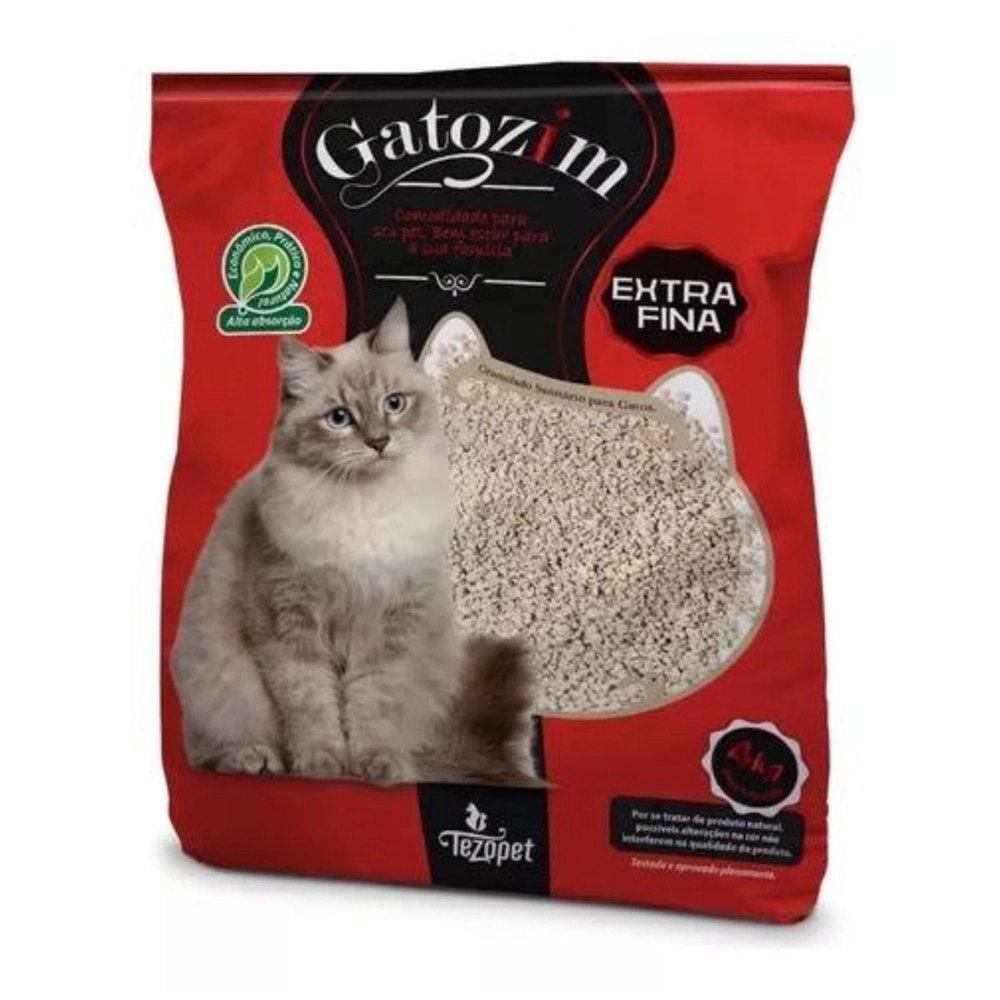 Granulado sanitario gatozim extra fina 4KG