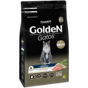 Ração Seca PremieR Pet Golden Gatos Castrados Sênior Frango 1kg