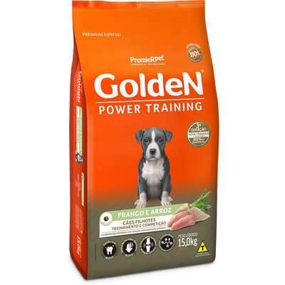Ração Premier Golden Power Training Cães Filhotes Frango e Arroz - 15kg - Imagem 2