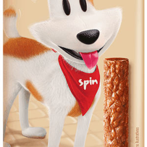Bifinho Spin Pet b.free Stick para Cães Sabor Banana e Maçã