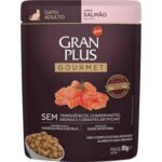 Sache Gatos Gran Plus Gourmet Adulto Salmão - 85 Gr