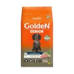Ração Golden Fórmula Mini Bits para Cães Senior de Porte Pequeno Sabor Frango e Arroz 10kg
