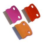 Pente Napi Anti Pulgas para Cães e Gatos 6,5cm - Cores Sortidas