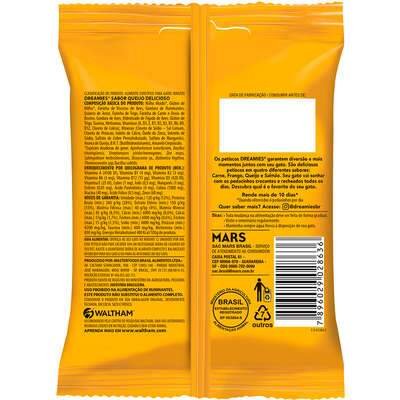 Petisco Dreamies para Gatos Adultos Sabor Queijo 40g - Imagem 2