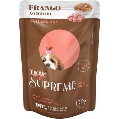 Ração Úmida Quatree Supreme Frango 100g