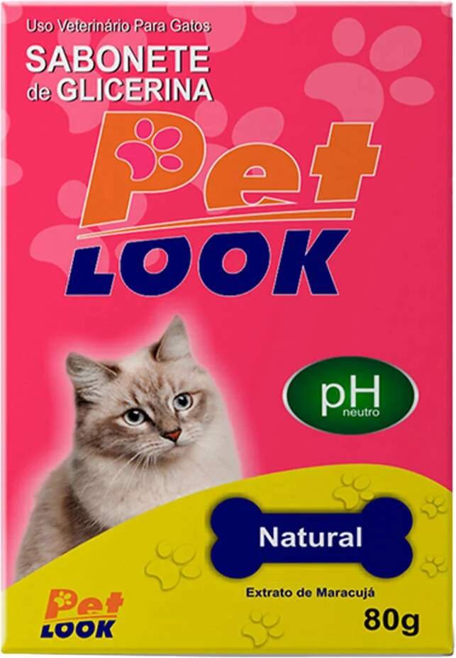 Sabonete Pet Look Glicerina Natural para Gatos