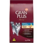 Ração GranPlus Frango e Arroz para Gatos Castrados Adultos 10,1kg