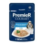 Alimento Úmido Sachê Premier Gourmet Cachorros Pequenos Frango e Arroz 85g