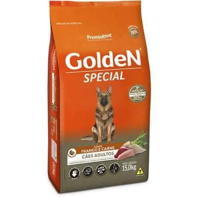 Ração Golden Special para Cães Adultos Sabor Frango e Carne 15kg - Imagem 2