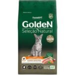 Ração Golden Gatos Seleção Natural Adultos Frango e Arroz - 10,1 Kg