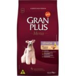 Ração GranPlus Menu Sênior Frango e Arroz para Cães Idosos Raças Médias e Grandes 15 kg