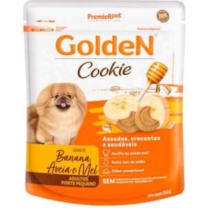 Biscoito Cookie Golden Cães Adultos Banana/Aveia/Mel 350g