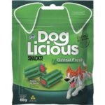 Petisco Total DogLicious Snacks Dental Fresh 65g