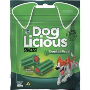 Petisco Total DogLicious Snacks Dental Fresh 65g