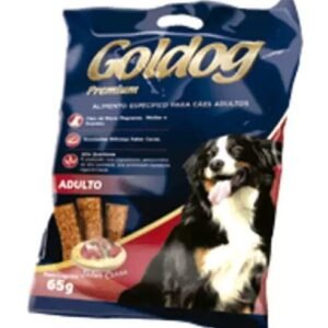 Bifinho goldog carne adultos caes 65g